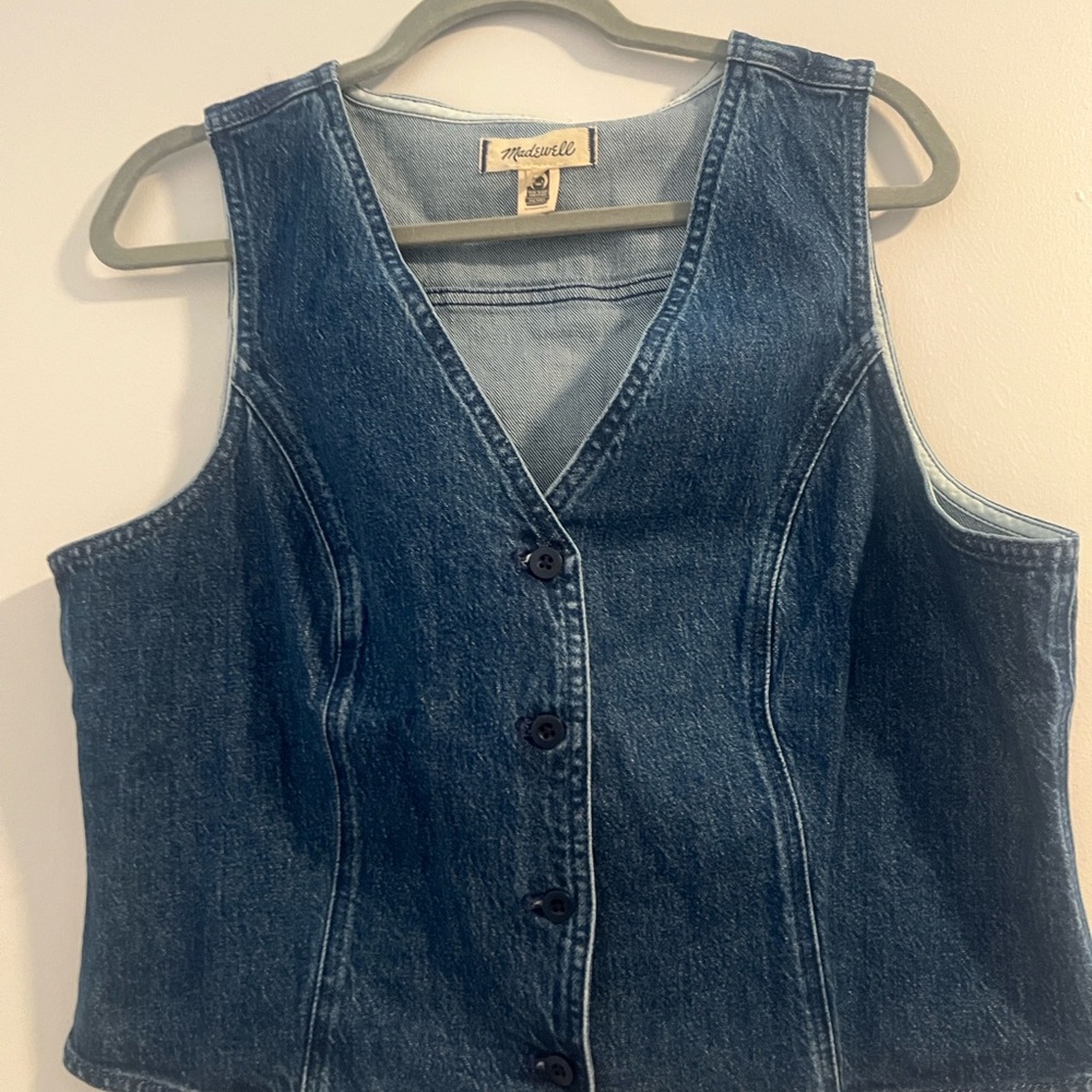 Madewell Denim Vest